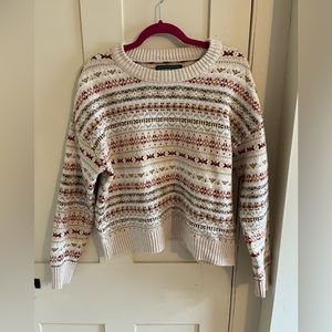 American Eagle Vintage Fair Isle Sweater